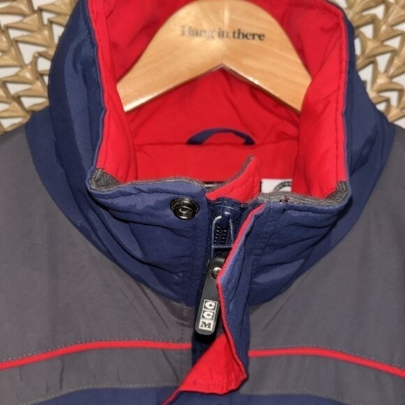 Vintage CCM Columbus Blue Jackets Winter Coat Jacket - Picture 5 of 13